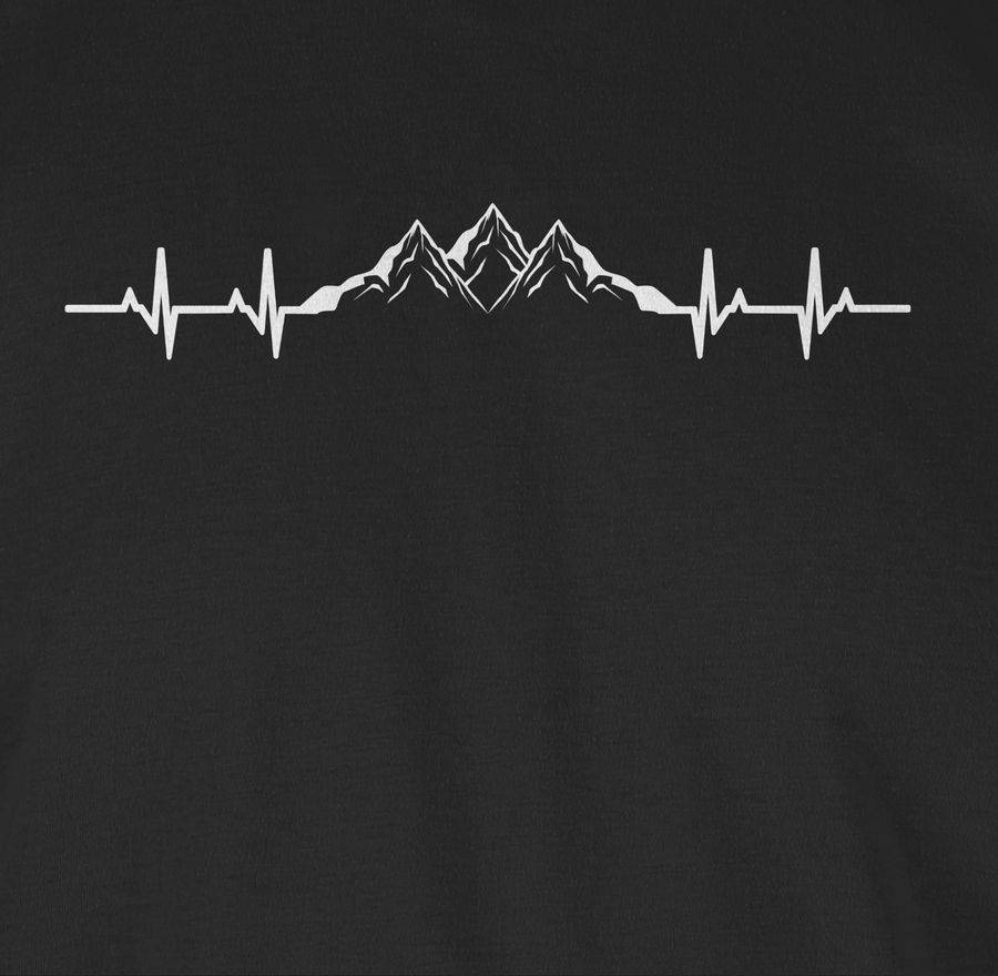 Shirtracer Berge Herzschlag Shirts & Mehr Shirtracer Lagerräumung