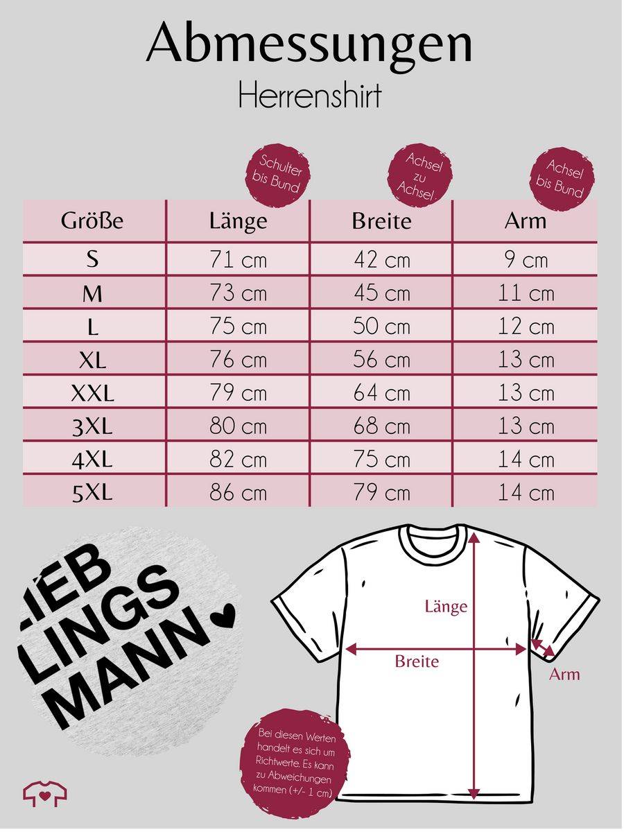 Shirtracer Lieblingsmann Geschenk Valentinstag für Ihn Valentinstagsgeschenk Männer Weihnac Shirtracer Blitzangebot
