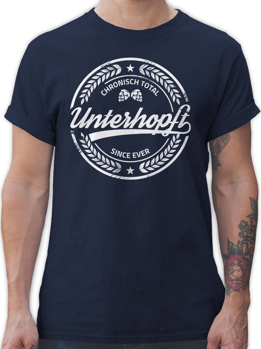 Shirtracer Chronisch Unterhopft: T-Shirt Gym Bag Shirtracer
