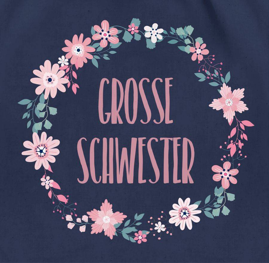 Shirtracer Große Schwester - Schwesterherz: T-Shirt Rucksack Shirtracer Sonderangebote