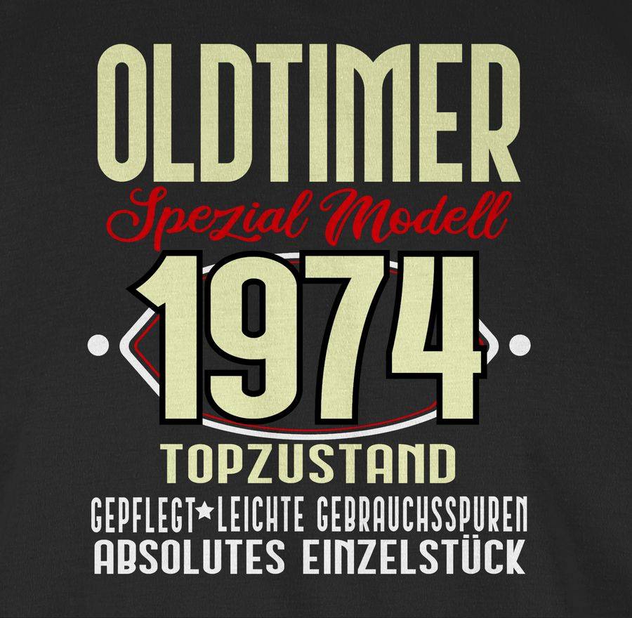 Shirtracer Oldtimer Spezial Modell 1974 Fünfzigster Shirts & Mehr Shirtracer Super Sparpreis