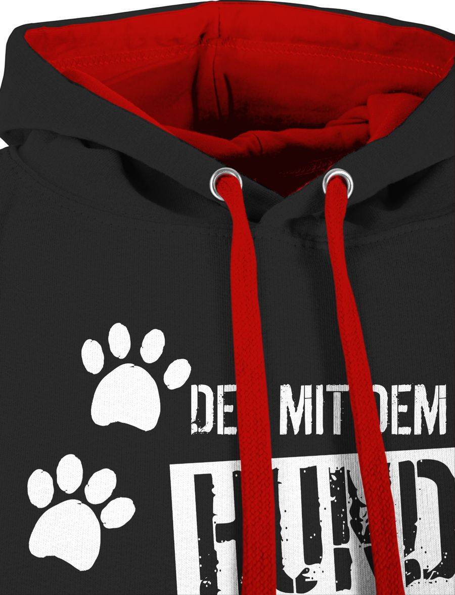 Shirtracer Der mit dem Hund geht: Tshirt Turnbeutel Shirtracer JETZT KAUFEN