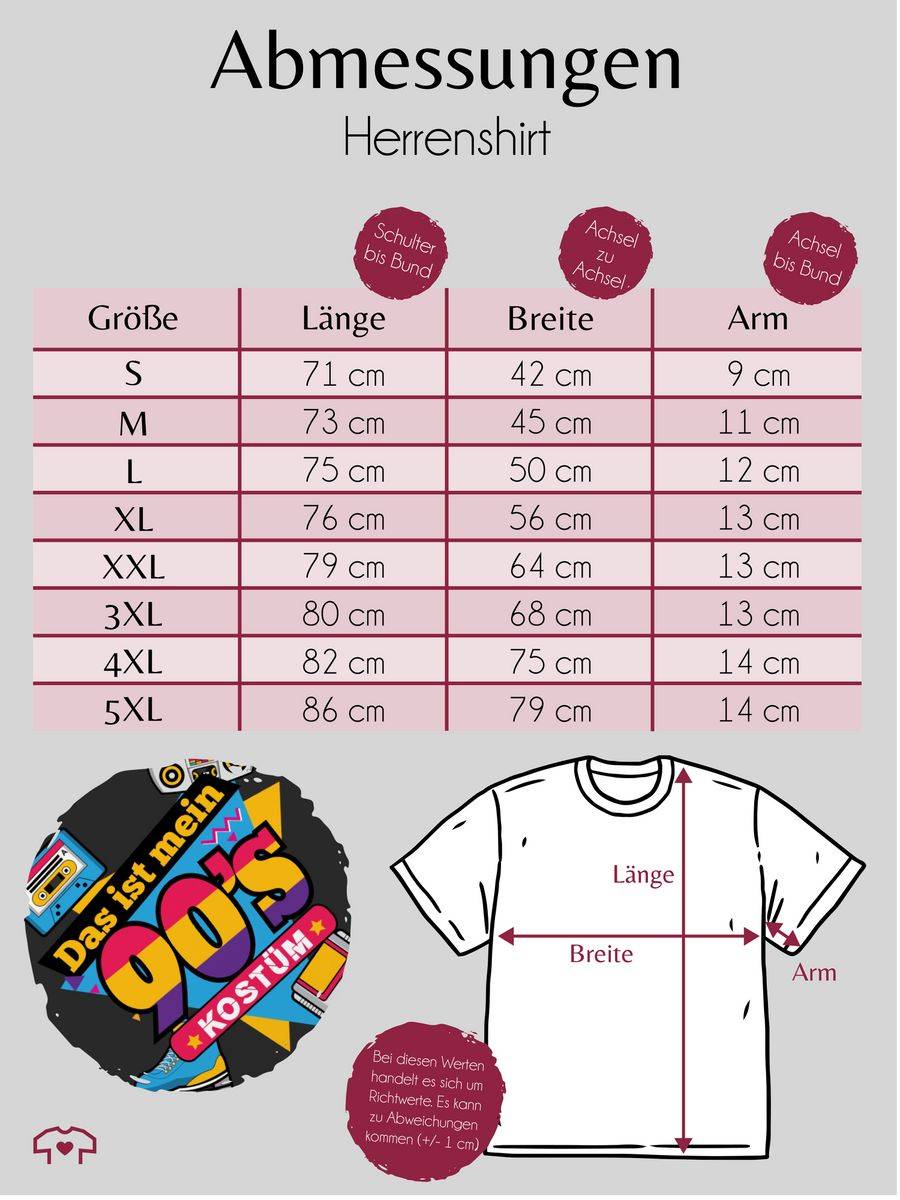 Shirtracer Das ist mein 90er Jahre Kostüm: Tshirt Rucksack Shirtracer Vierteljährliche Förderung