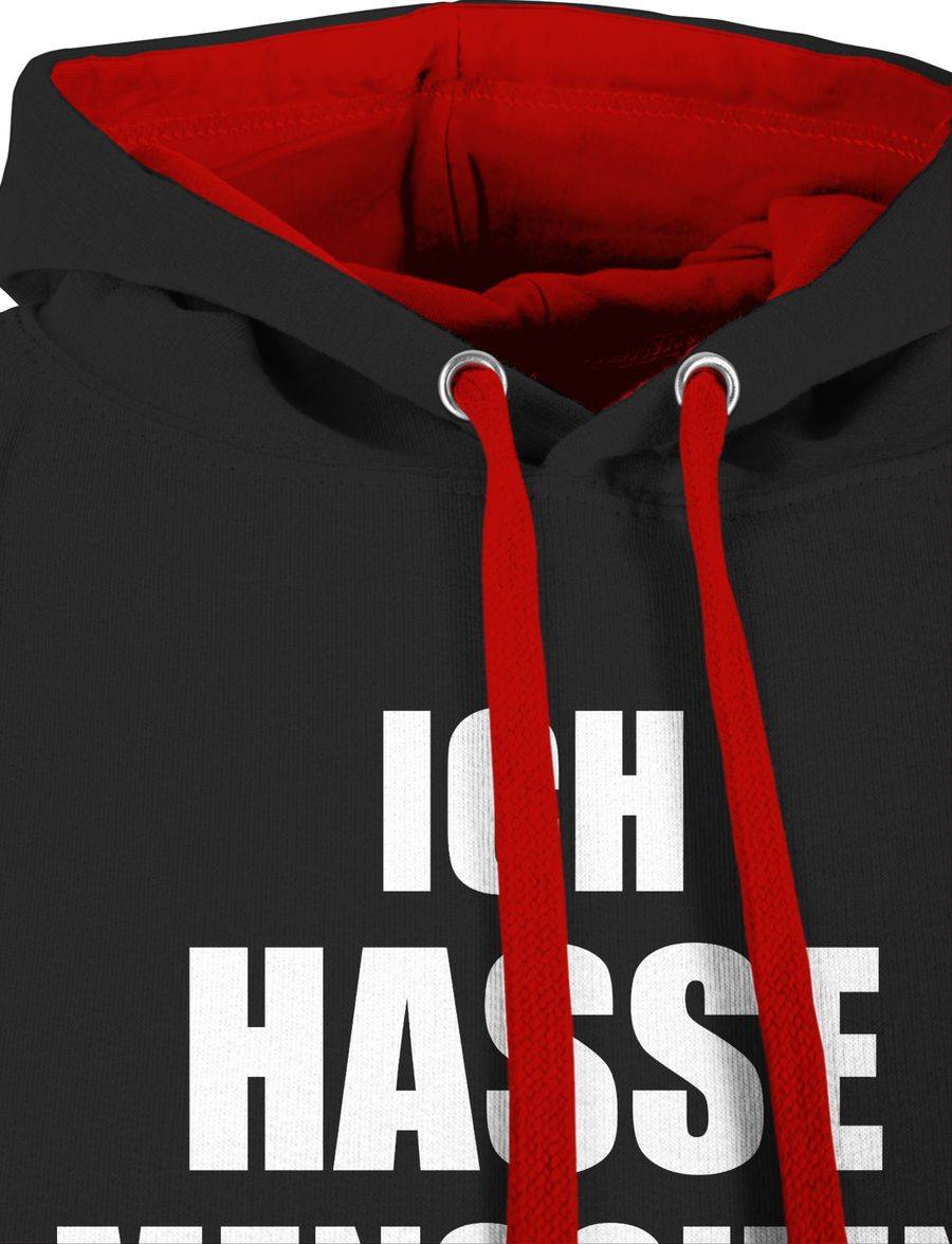 Shirtracer Ich hasse Menschen Shirts & Mehr Shirtracer Riesige Rabatte