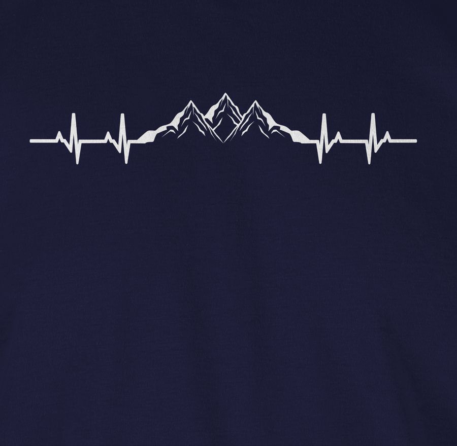 Shirtracer Berge Herzschlag Shirts & Mehr Shirtracer 50% Rabatt für begrenzte Zeit