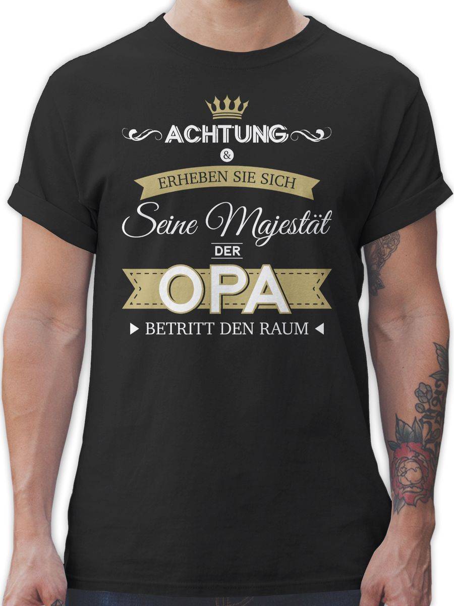Shirtracer Seine Majestät der Opa Shirts & Mehr Shirtracer