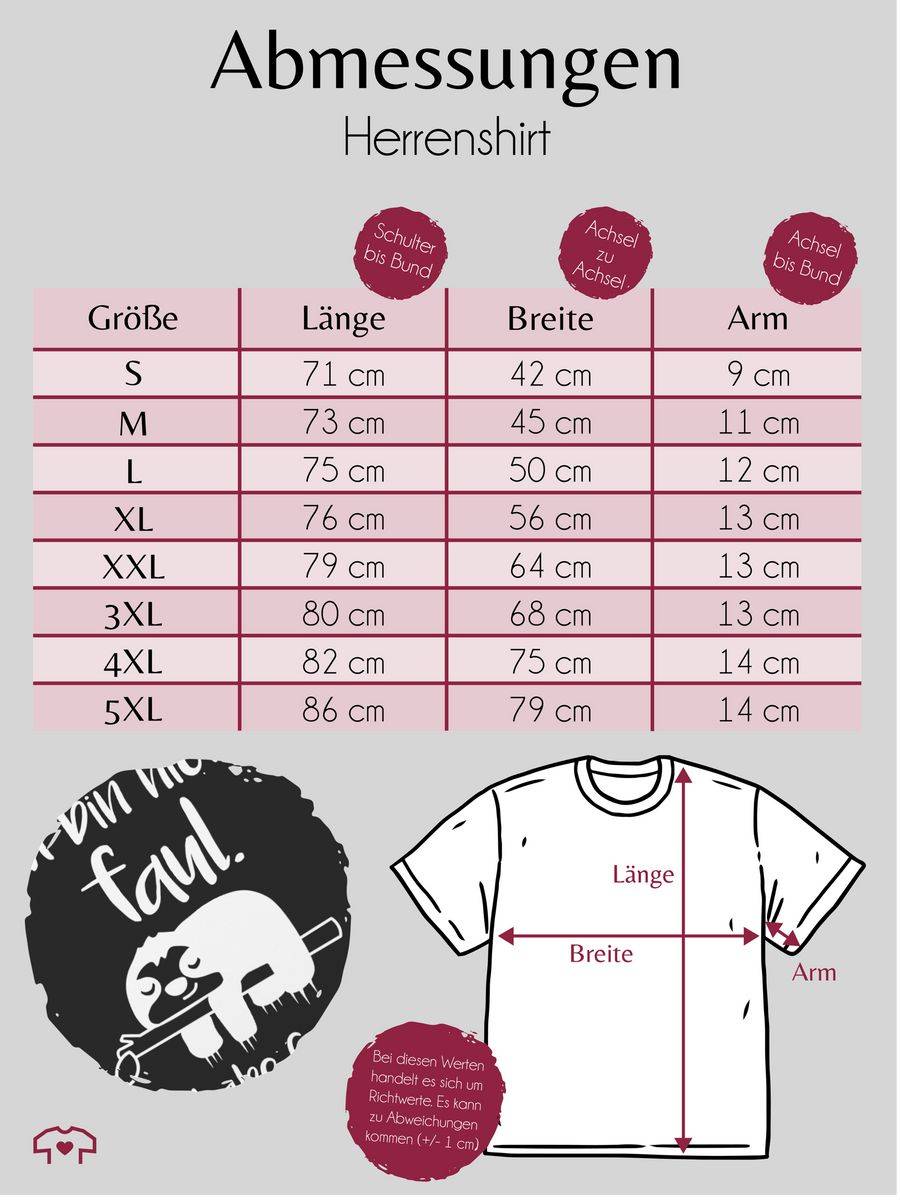 Shirtracer Ich bin nicht faul weiß Shirts & Mehr Shirtracer Verkauf