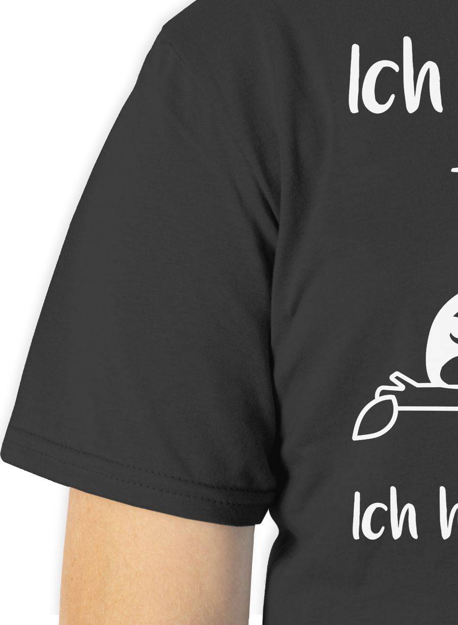 Shirtracer Ich bin nicht faul weiß Shirts & Mehr Shirtracer Verkauf