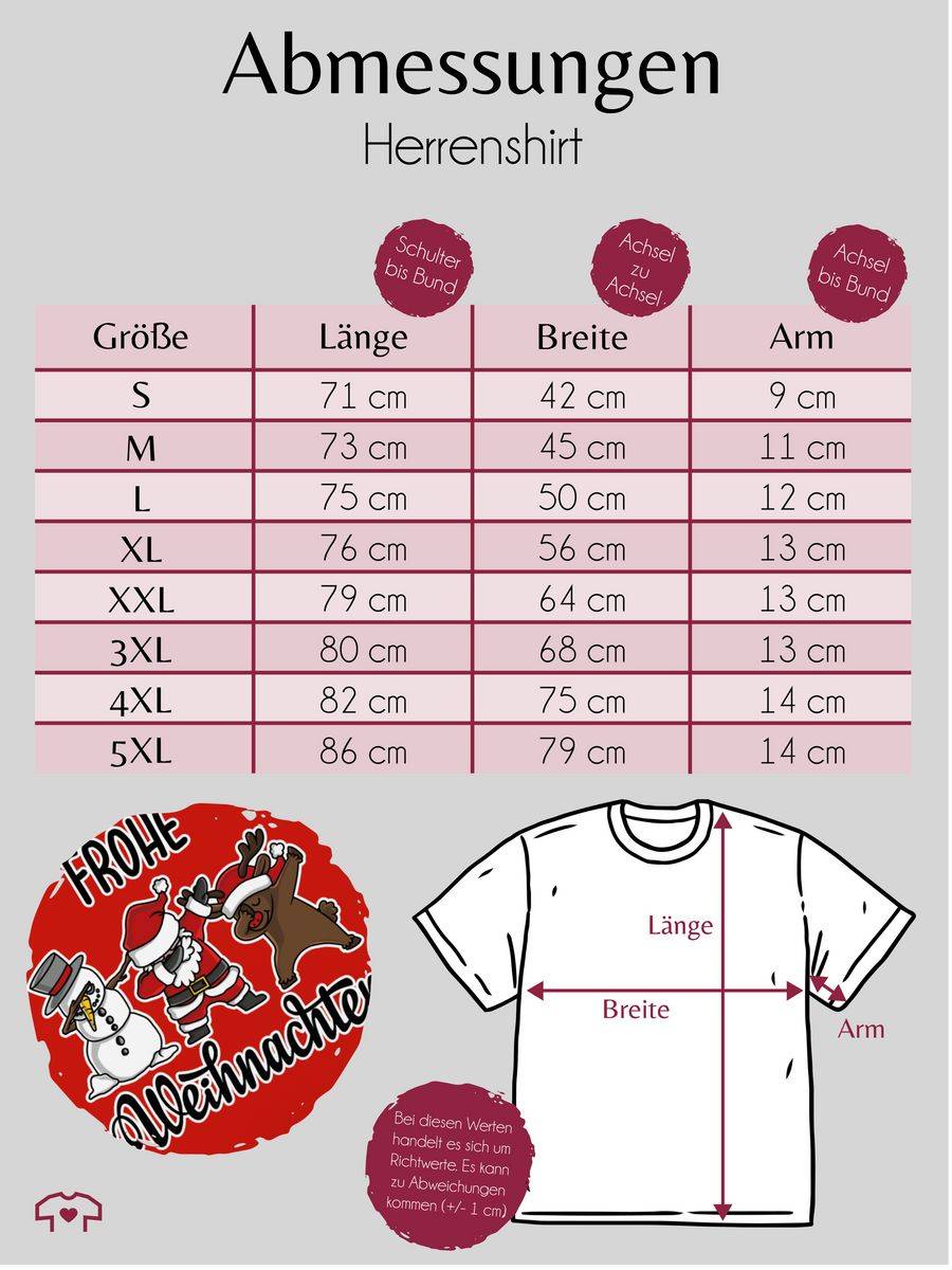Shirtracer Frohe Weihnachten mit Dabbing Figuren - weiß: Tshirt Gym Bag Shirtracer Kostenloser Versand