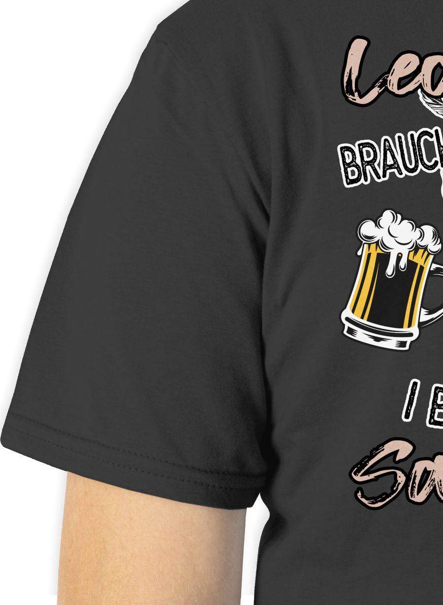 Shirtracer Lederhose Spruch Lausbua Bayrisch Party Trinken Shirts & Mehr Shirtracer Preisnachlass