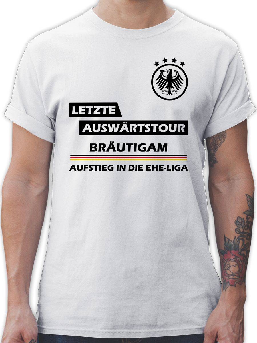 Shirtracer Letzte Auswärtstour Bräutigam Shirts & Mehr Shirtracer Cyber Monday