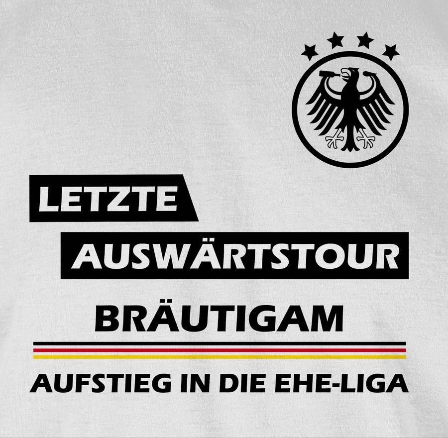 Shirtracer Letzte Auswärtstour Bräutigam Shirts & Mehr Shirtracer Cyber Monday
