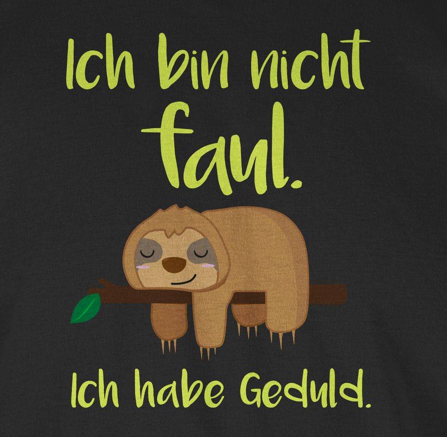 Shirtracer Ich bin nicht faul farbig Shirts & Mehr Shirtracer Weihnachtsangebot