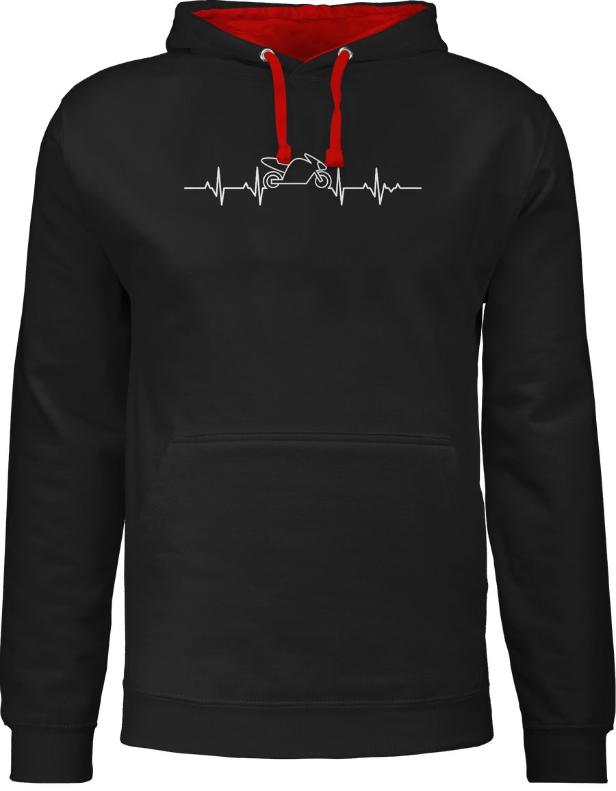 Shirtracer Herzschlag Motorrad: Tshirt Gym Bag Shirtracer