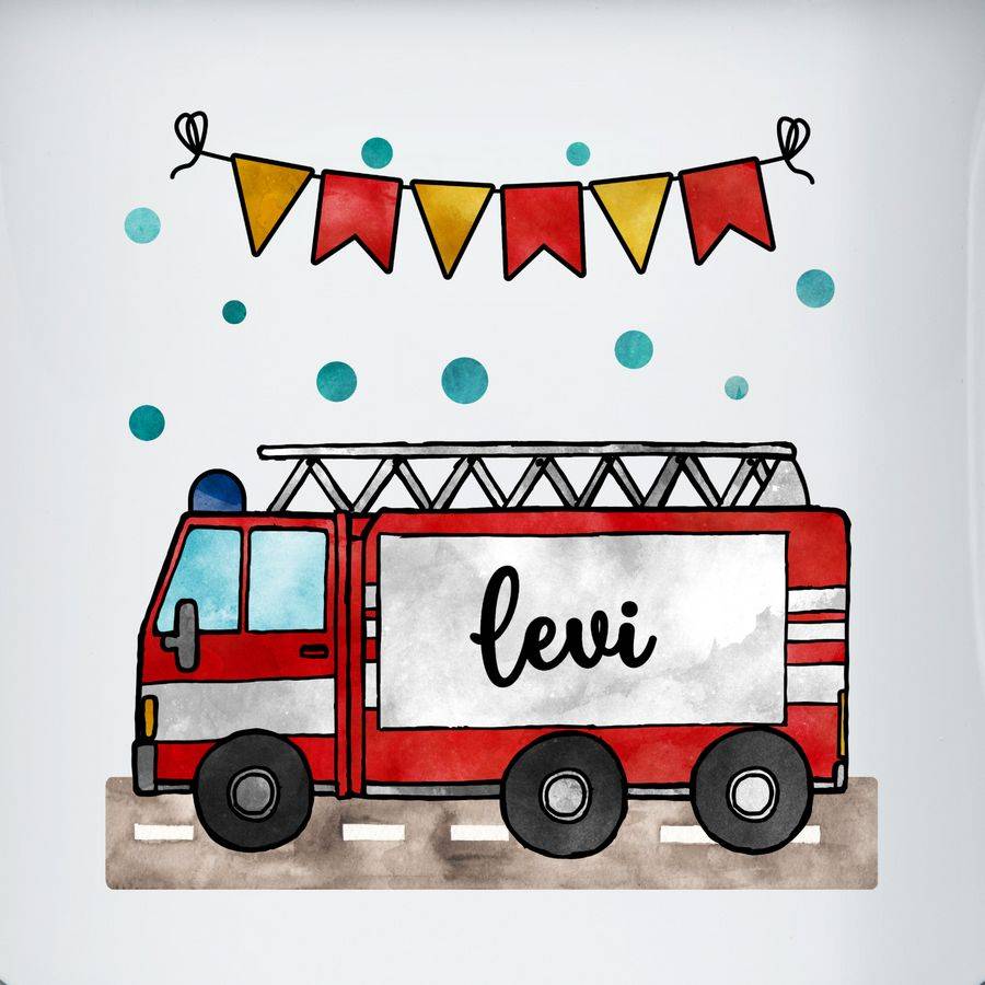 Shirtracer Feuerwehrauto - Geschenk: Tshirt Turnbeutel Shirtracer Zeitlich begrenztes Angebot