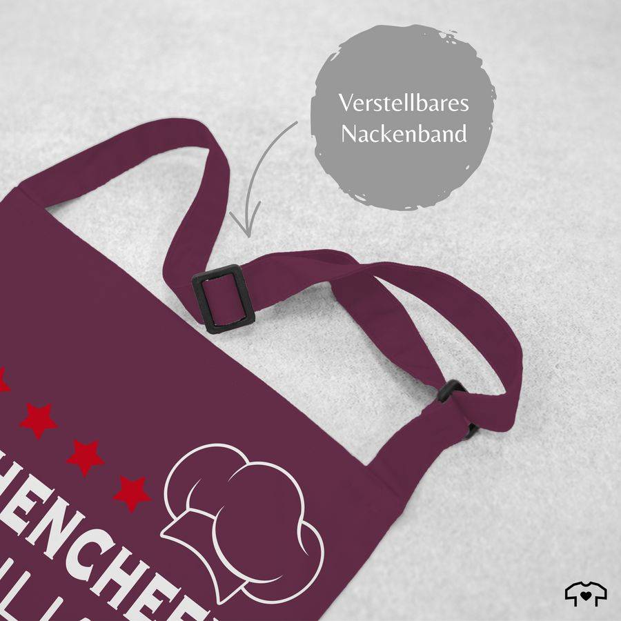 Shirtracer Küchenchefin mit Name - Sei lieb zu mir ich koche dein Essen: T-Shirt Gym Bag Shirtracer Neuheiten