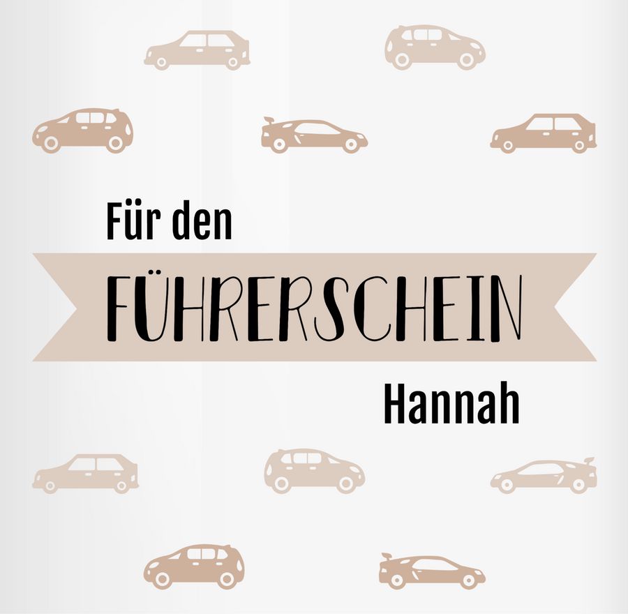 Shirtracer Führerschein Fahrerlaubnis Lappen Schein Shirts & Mehr Shirtracer Saisonale Angebote