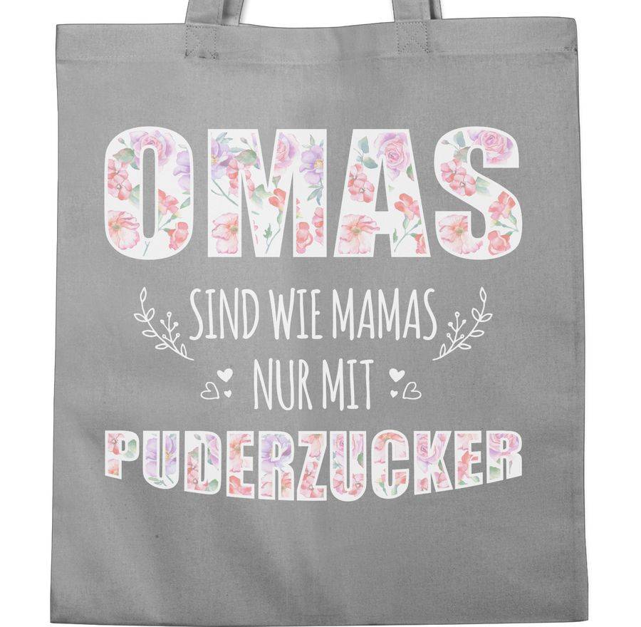 Shirtracer Omas sind wie Mamas nur mit Puderzucker Shirts & Mehr Shirtracer Räumungsverkauf