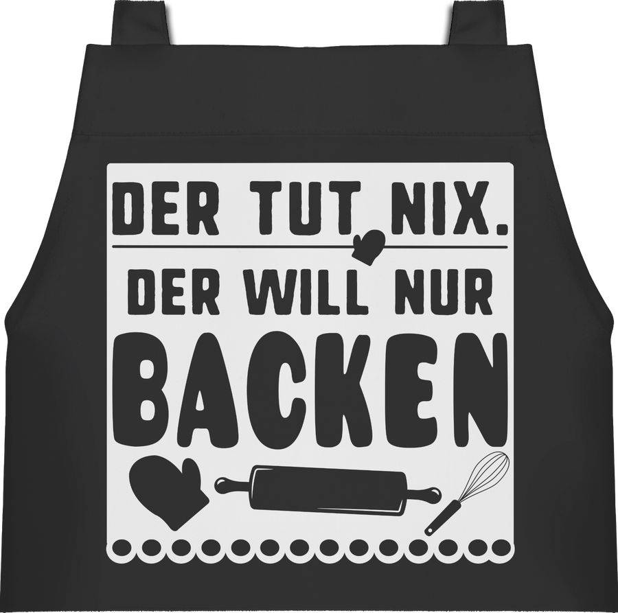 Shirtracer Der tut nix der will nur backen: T-Shirt Rucksack Shirtracer Kostenlose Rückgabe