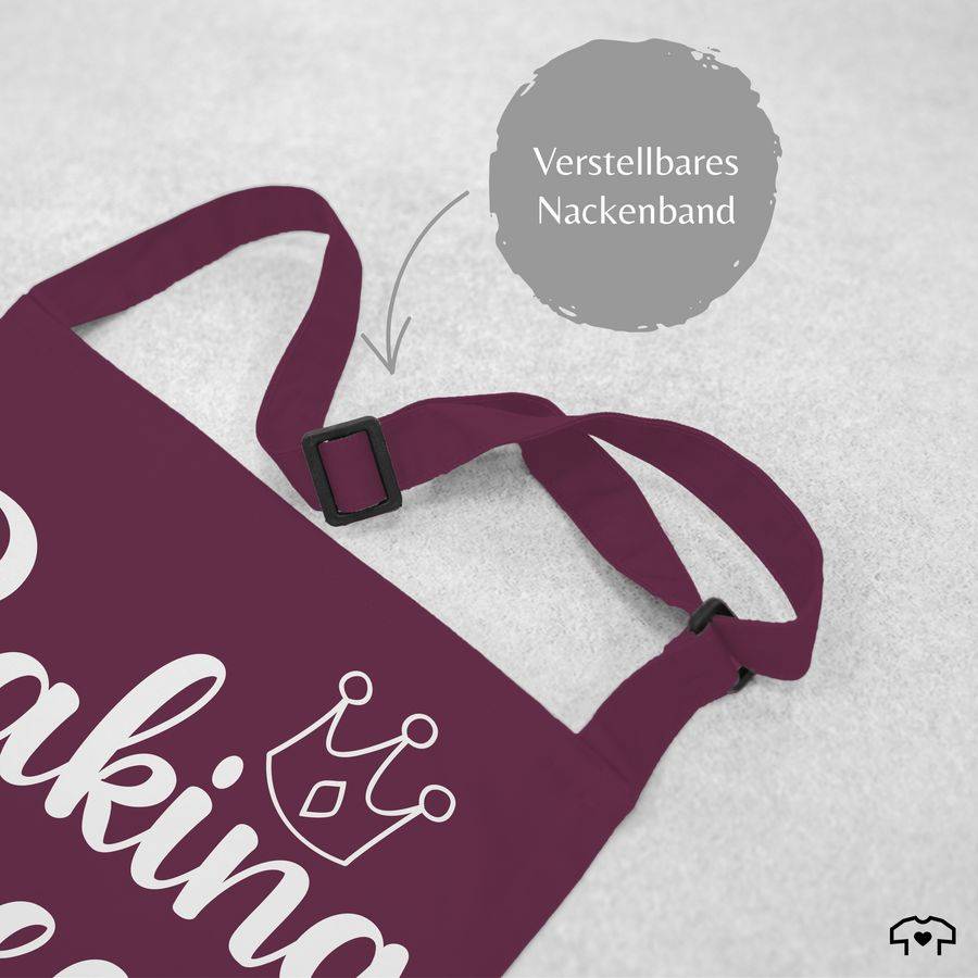 Shirtracer Baking Queen Backkönigin mit Name Shirts & Mehr Shirtracer Nur für heute