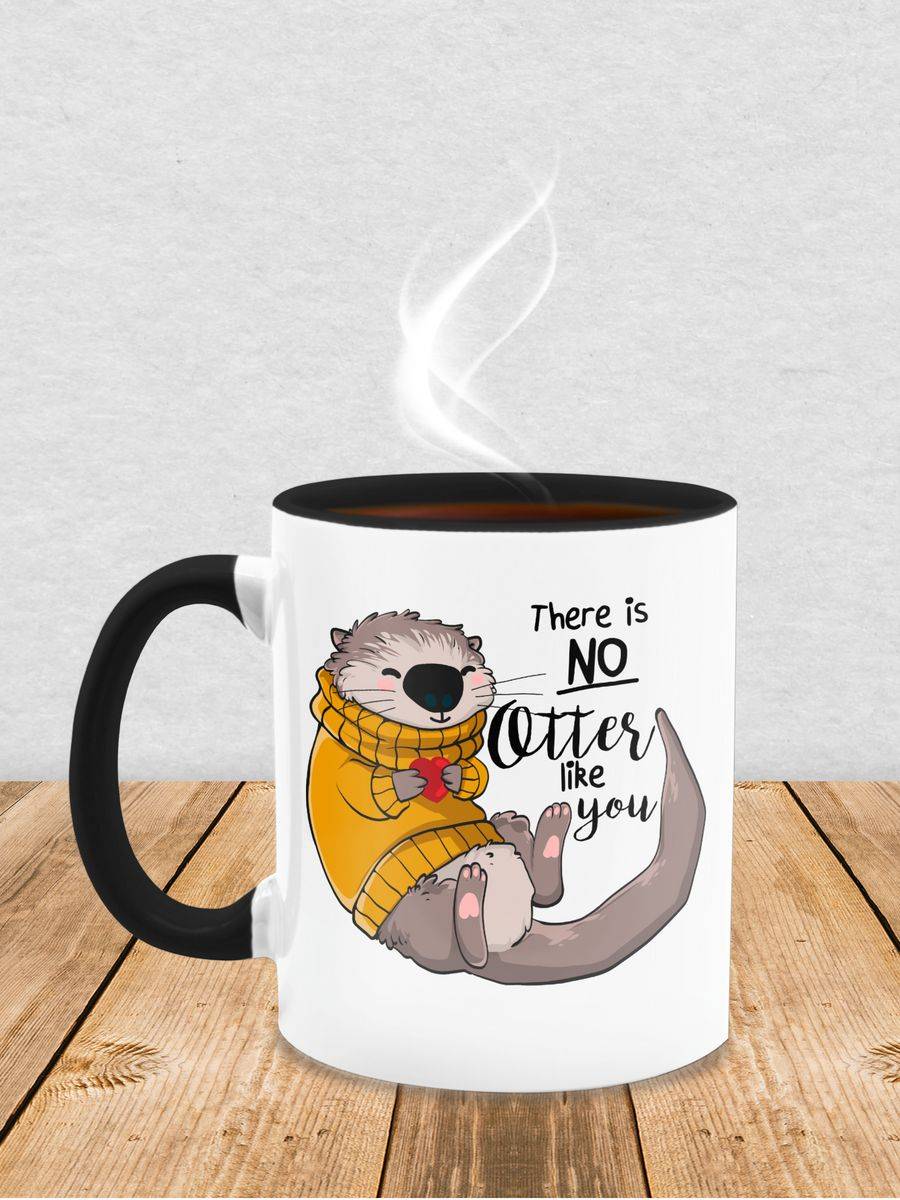 Shirtracer There is no Otter like you: Tshirt Turnbeutel Shirtracer Fabrikladen